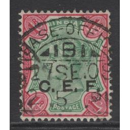 india-c.e.f.-sgc10-1900-1r-green-carmine-used-730615-p.jpg