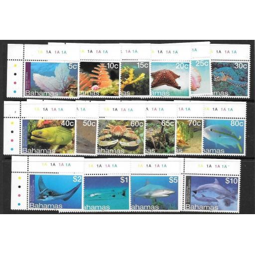 BAHAMAS SG1600/15 2012 MARINE LIFE MNH