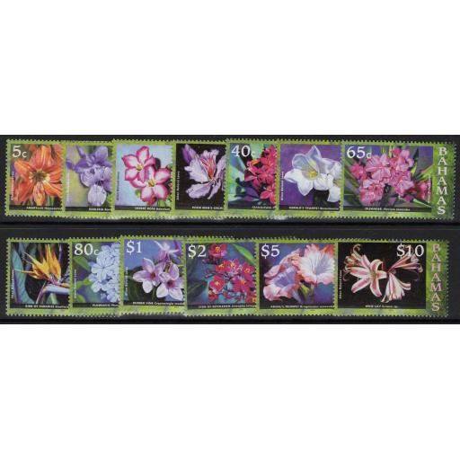 BAHAMAS SG1425/38 2006 FLOWERS MNH