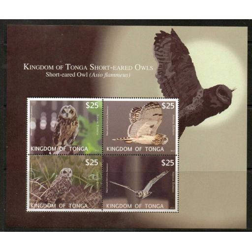 TONGA SGMSE6 2012 OWLS MNH