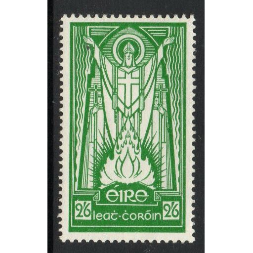 IRELAND SG102 1937 2/6 EMERALD-GREEN MTD MINT