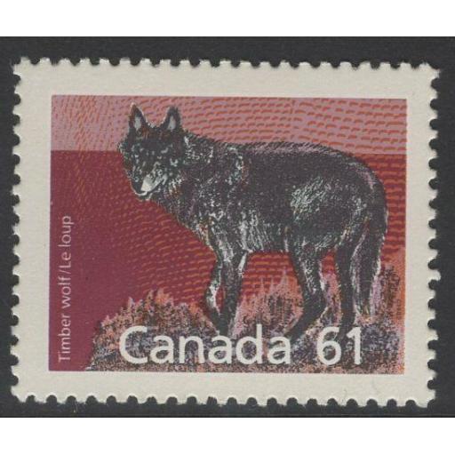 canada-sg1273a-1990-mammals-61c-wolf-perf13-mnh-722351-p.jpg