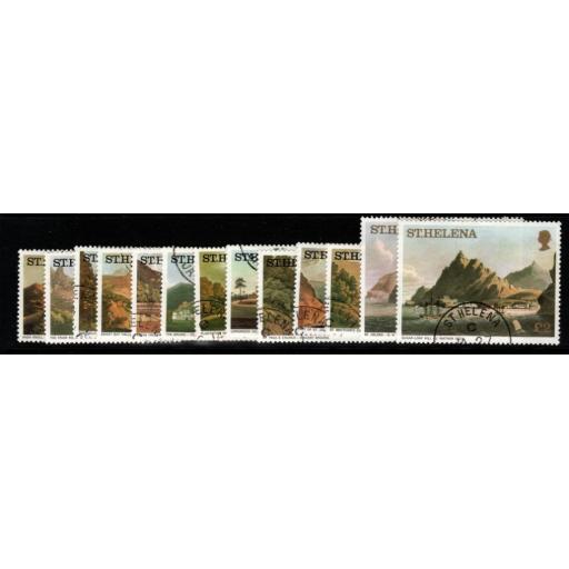 ST.HELENA SG319A/31A 1976 AQUATINTS DEFINS NO IMPRINT USED