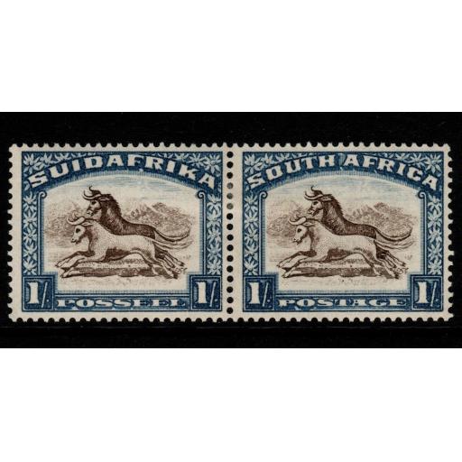 SOUTH AFRICA SG48 1932 1/= BROWN & DEEP BLUE MTD MINT