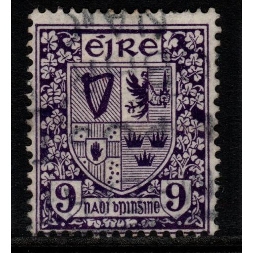 IRELAND SG80 1923 9d DEEP VIOLET USED