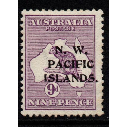 NEW GUINEA SG79 1915 9d VIOLET SETTING C MTD MINT