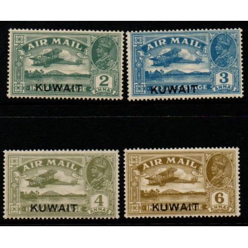 KUWAIT SG31/4 1933-4 AIR STAMPS MNH