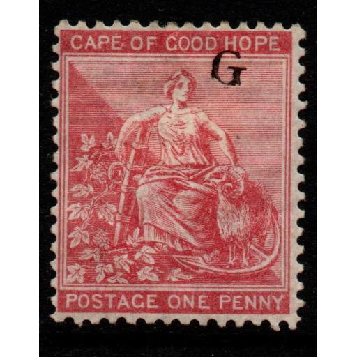 GRIQUALAND WEST SG16 1878 1d CARMINE-RED MTD MINT