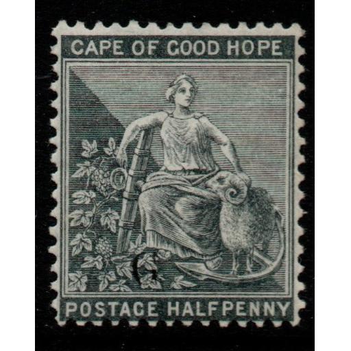 GRIQUALAND WEST SG24 1878 ½d GREY-BLACK MTD MINT